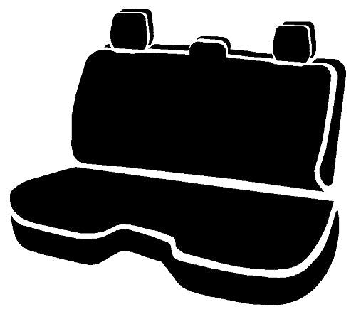Fia Gray TRS42-56 Custom Fit Rear Seat Cover Bench Seat - Saddle Blanket (Solid Gray)