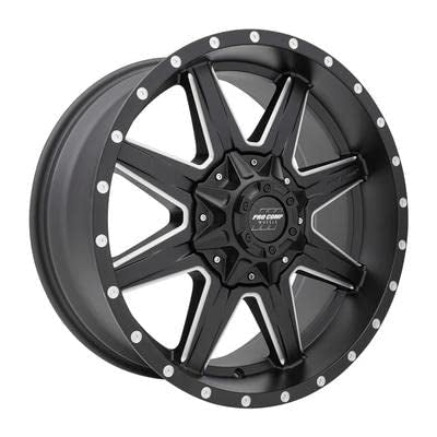 Pro Comp 20X9 PXA48 8X180 S-BLK MILL 0MM - PXA5148-298950