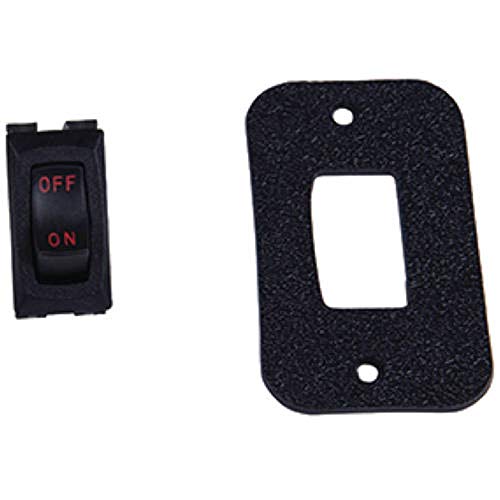 Miniature Rectangle Door Switch Kit Kwikee 374198 -White