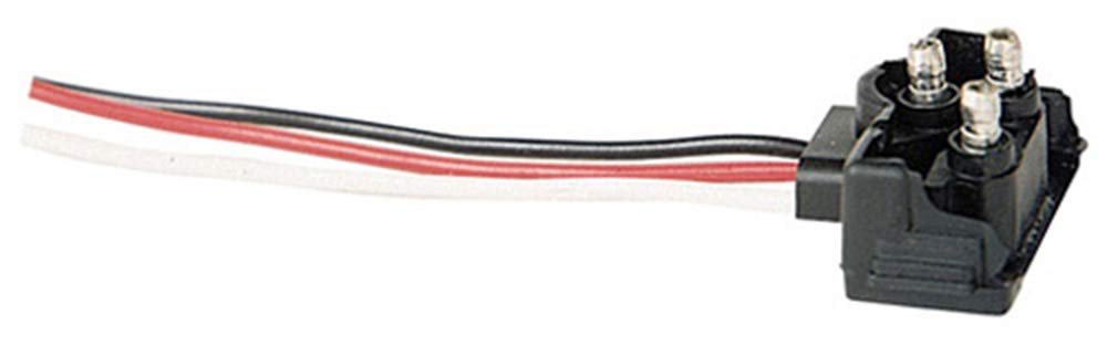 3-Wire Peterson 421-491 Right Angle Plug 10.5" Leads Stripped & Ring