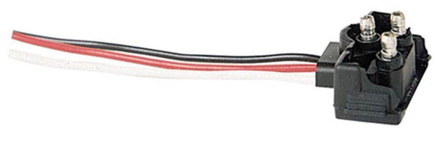 3-Wire Peterson 421-491 Right Angle Plug 10.5" Leads Stripped & Ring