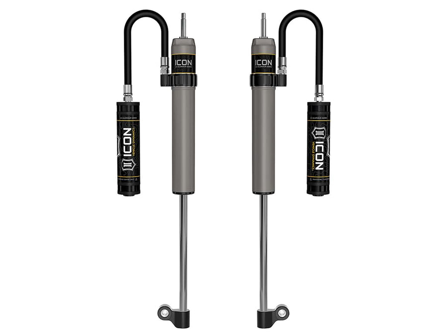 Rear ICON RXT 2.5 VS Remote Reservoir Shocks, Pair, Compatible with 2007-21 Toyota Tundra, 57823P