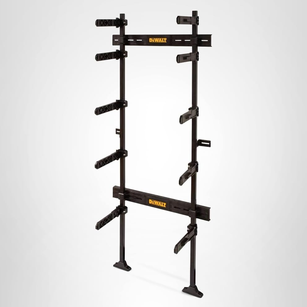 Tough System DEWALT Tool Box Storage Rack, 440 lb Capacity, Garage Storage System (DWST08260)