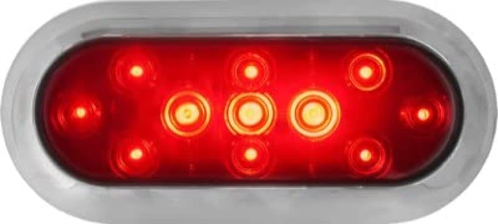 Led Rear Tail & Stop Peterson Mfg 1223R-4, Ece, Mv