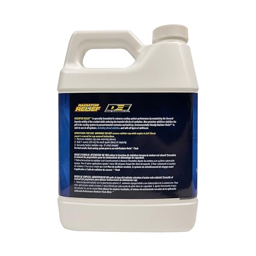 Radiator Relief Coolant Additive Design Engineering | Engine Coolant for Cars, Trucks, RVs, Motorcycles & More | Radiator Coolant Reduces Engine Temps Up to 30°F |32 oz.