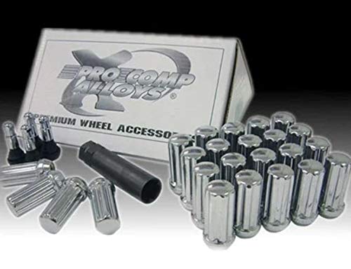 Lug Nut Kit Pro Comp Wheels 11138 12 x 1.5 ET 24 Lugs HP Valve Key