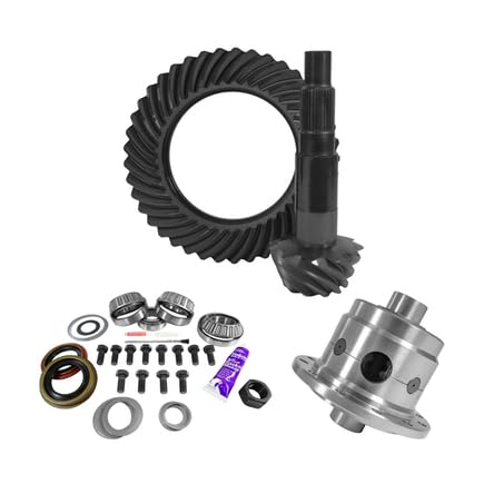 11.25" Rear Dana 80 4.56 Ring & Pinion, Install Kit, 35 Spline Posi, 4.375" BRG