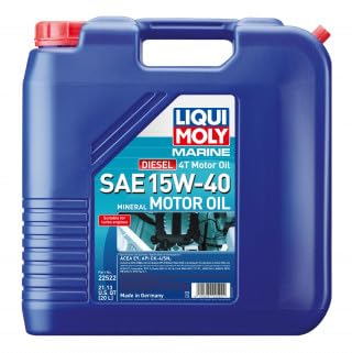 20L LIQUI MOLY Marine 4T New Generation Motor Oil SAE 15W40