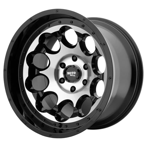 Moto Metal 20X12 MO990 G-BLK MACH -44MM - MO99021280544N 8X6.5
