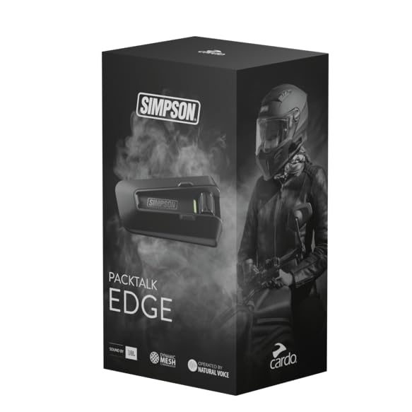 Packtalk Edge Motorcycle Communication System Simpson CSPT0001