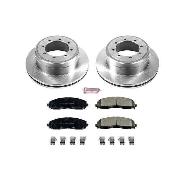 Power Stop KOE6406 Rear Replacement Brake Kit-OE Brake Rotors & Ceramic Brake Pads Autospecialty