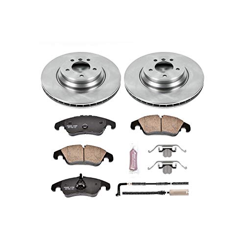 Power Stop KOE5774 Front Replacement Brake Kit-OE Brake Rotors & Ceramic Brake Pads Autospecialty
