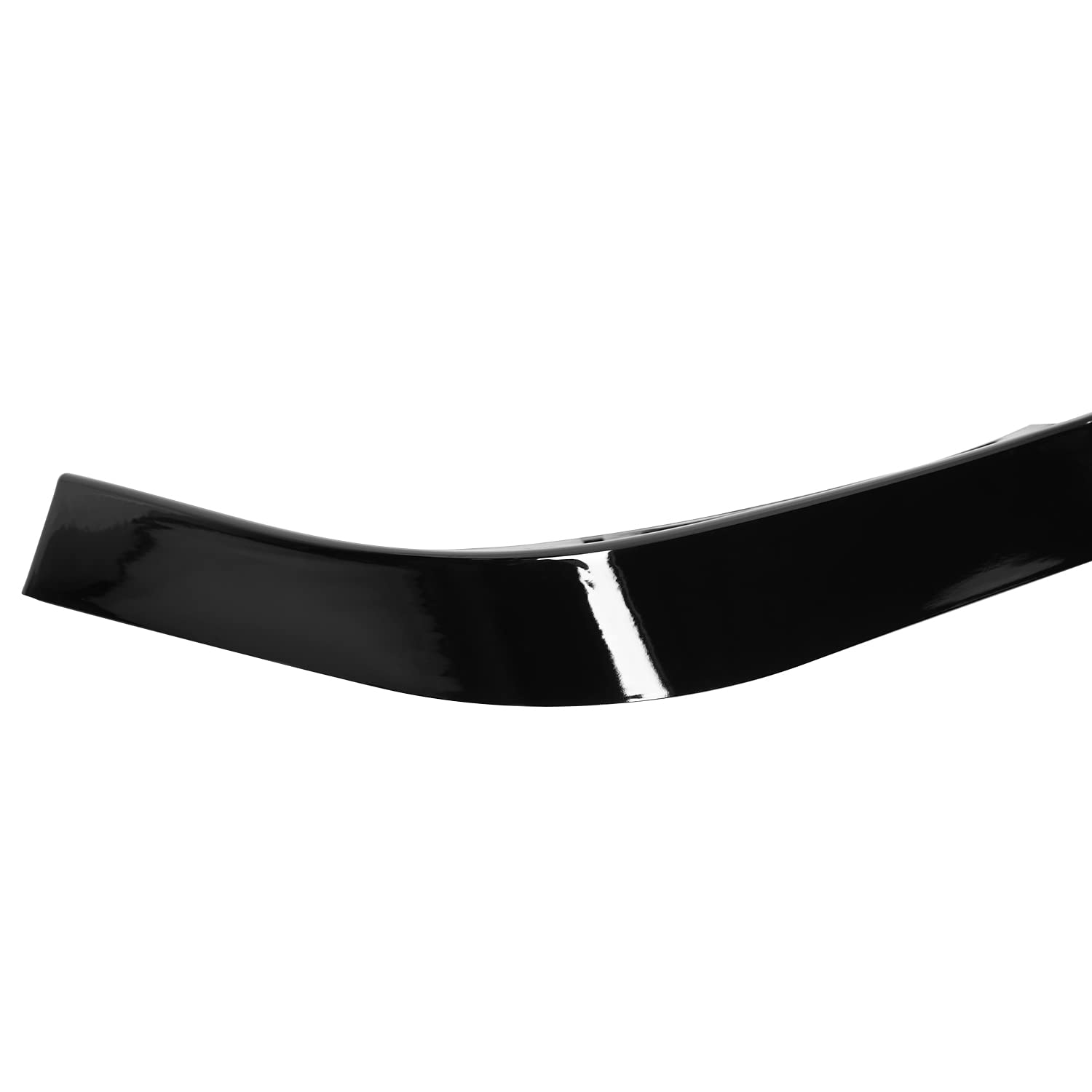 Glossy Black Spec-D Tuning Front Bumper Lip Splitter Spoiler 3PC Compatible with 2012-2014 Mercedes Benz W204