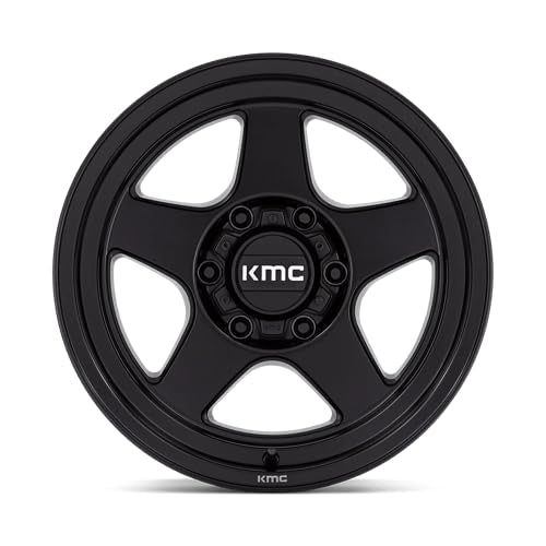 KMC Wheels 17X8.5 LOBO 6X5.54.36 -10mm MATTE BLACK - KM728MX17856810N