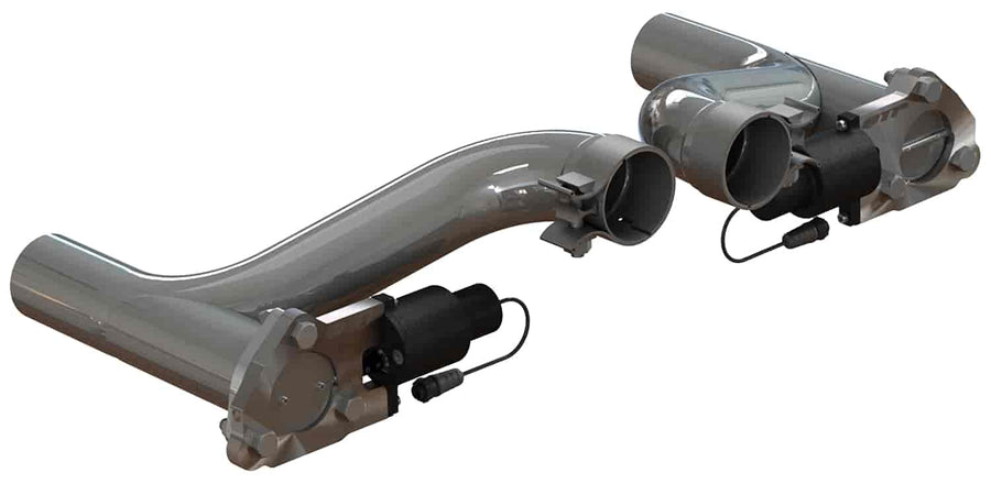 2010-2015 Camaro SS QTP Aggressor Electric Cutout Pipes 500110
