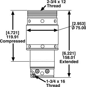1.5" Specialty Products Company JOUNCESHOCK 25710
