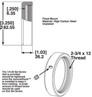 END Mount & Adaptor Assy Specialty Products Company 25505