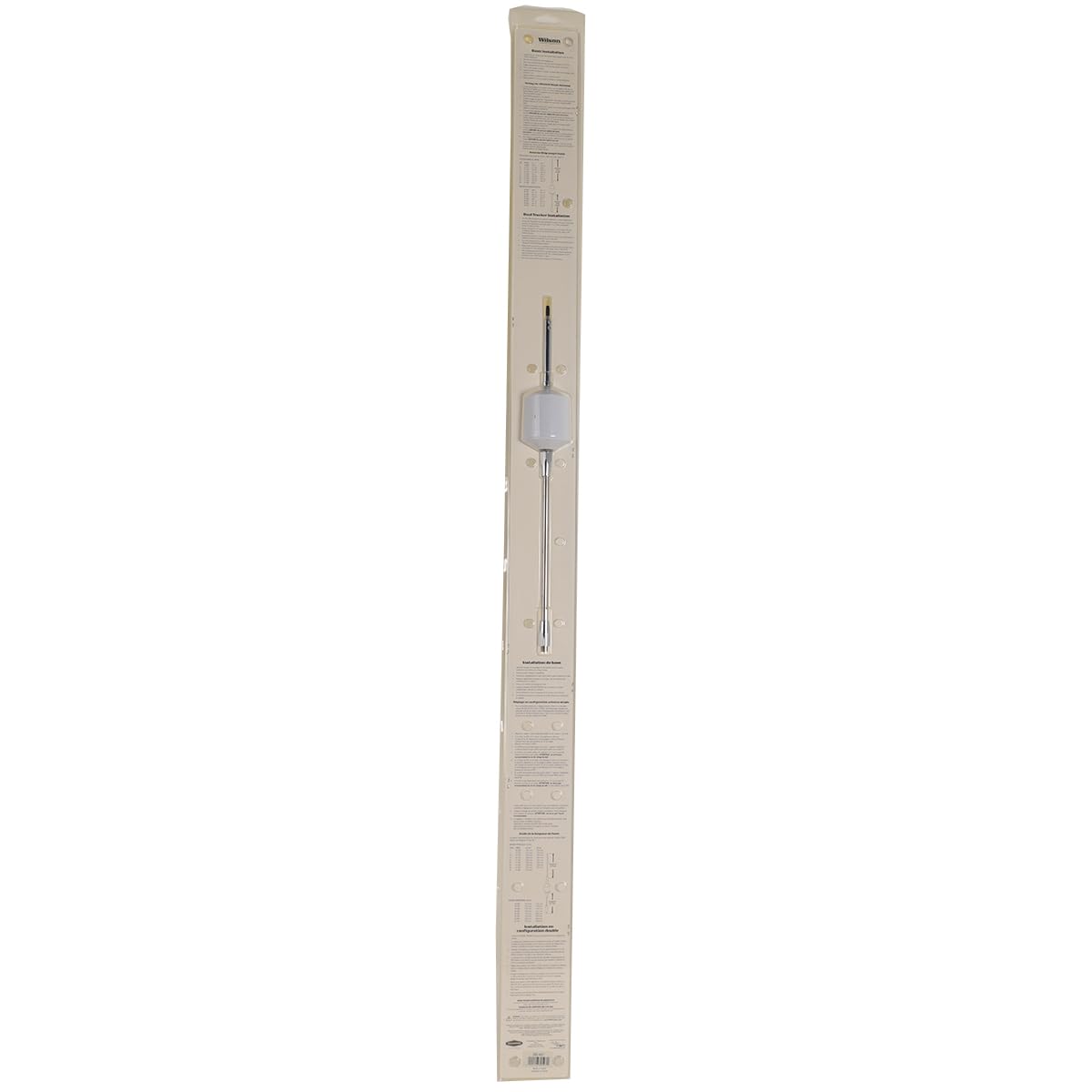 Wilson T2000 Series 305-497 Black Mobile CB Trucker Antenna with 10-Inch Shaft 49-Inch Steel Whip 3500 Watts AM|FM Ready CB Radio Antenna - White