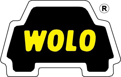 Wolo 871 Truck Western Express Train Horn 24-Volt 125 Decibels 330/336 Hz - ABS Black Plastic