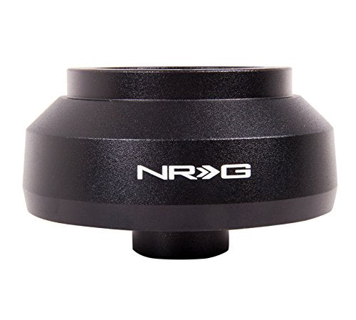 NRG Innovations Racing Style NRG-SRK-132H Steering Wheel Quick Release Short Hub Adapter, 6 X 70mm Bolt Pattern, Black Body