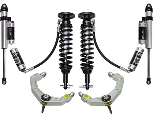 2-2.63" Lift, ICON Stage 5 Suspension System, Billet UCA, Compatible with 2015-20 Ford F150 4WD, K93085