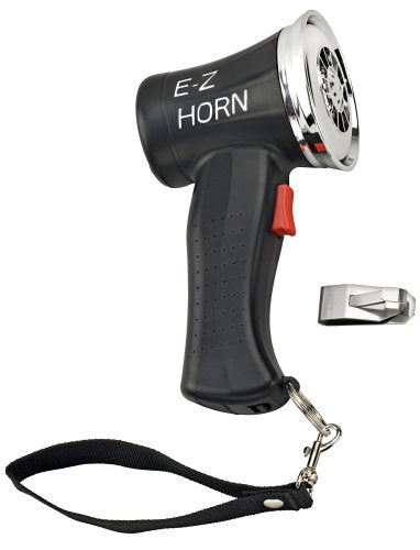 E-Z horn Wolo (496) Hand Held Electronic Horn, Black
