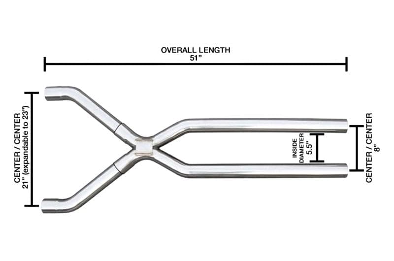 Pypes Exhaust Performance XVF10S Pipe (Non-Carb Compliant)