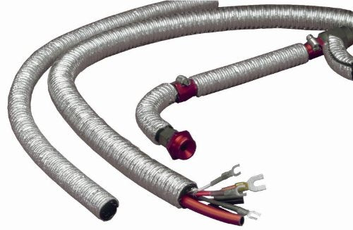 Design Engineering Cool-Tube Extreme 010437 Silver 1.5" x 3' Heat Reflective Sleeve