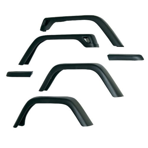 11608.11 | Omix-Ada | Fender Flare Kit, 7 Inch, Excluding Hardware | OE Reference: 55254918K7-6 | Fits 1997-2006 Jeep Wrangler TJ