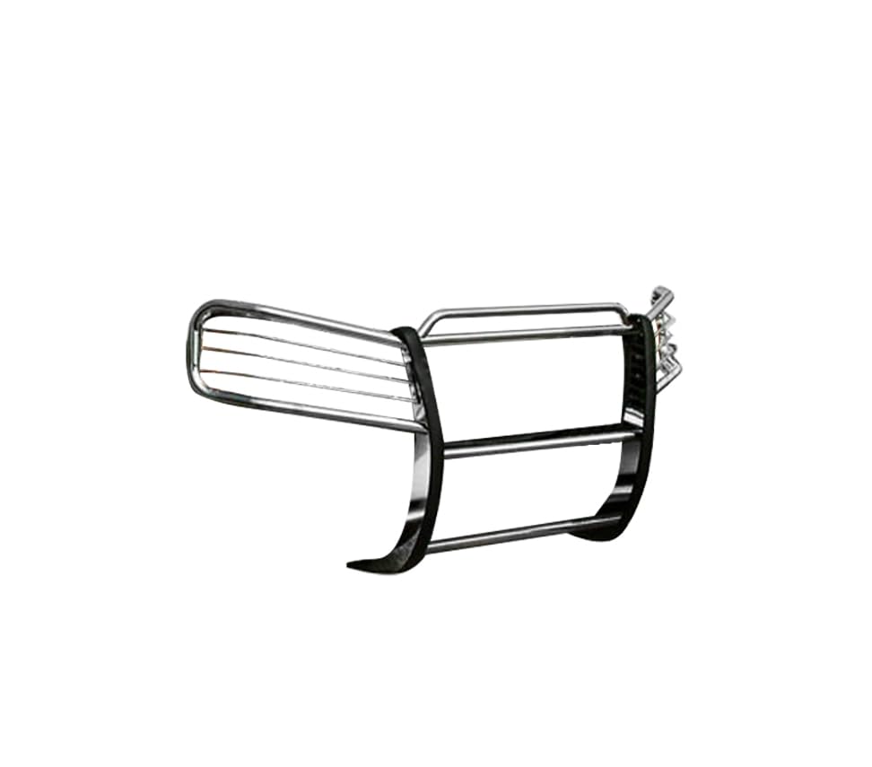 Bumper Guard Black Horse Grille brush Modular Stainless Steel Compatible with 2002-2009 GMC Envoy-17GD26MSS