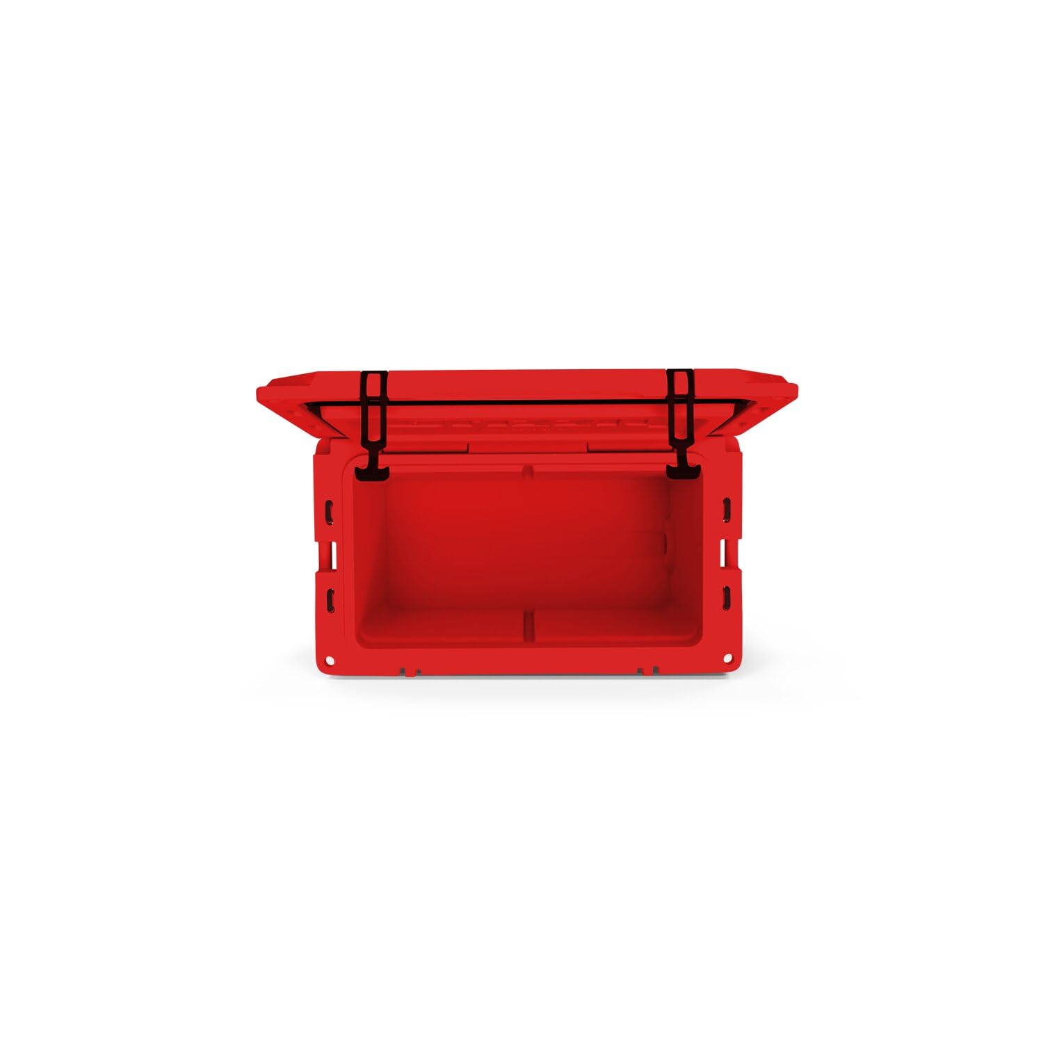 60 Cooler Grizzly | 60 qt Ice Chest Durable Rotomolded Insulated | Made in USA | Warranty for Life | For Beach Boat Camping Fishing Hunting | G60 | Red