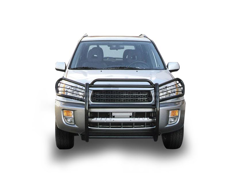 Grille Brush Black Horse Bumper Guard Modular Compatible with 2001-2005 Toyota RAV4-17TH26MA