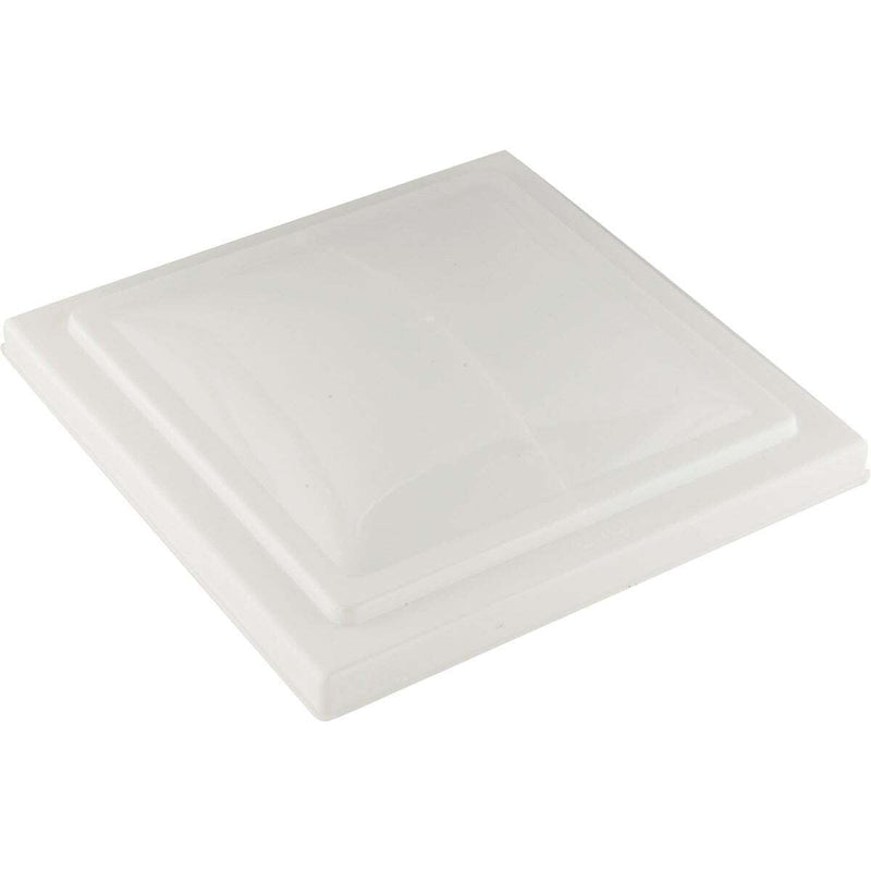 White Polypropylene Camco RV Vent Lid