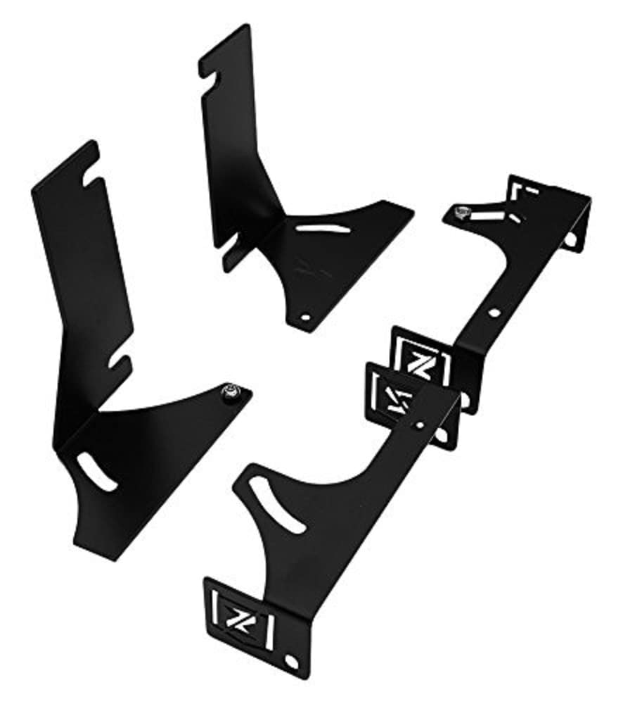 ZROADZ LED Mounting Bracket Under Rear Bumper - Compatible w/ 2015-2017 Ford F-150 - to Mount (2) 6 Inch ZROADZ or similar style LED Lights (Not Included) - PN Z385731