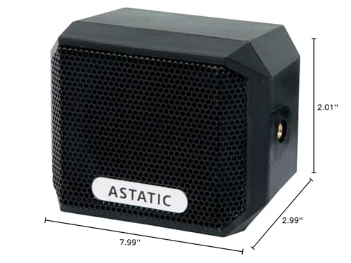 External Astatic 302-VS4 5 Watt CB Speaker with 8 Ohms Impedance