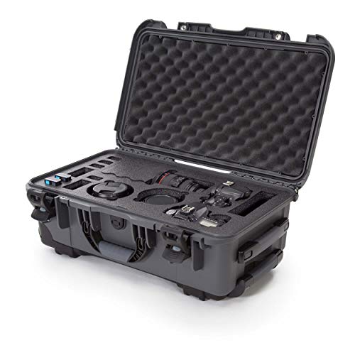 Waterproof Nanuk 935 Hard Case with Foam Insert for Canon, Nikon - 2 DSLR Body and Lens/Lenses - Graphite