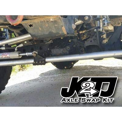 TJ4416-GNKQ Artec Industries JK2TJ Front Axle Swap Kit Dana 44 Rubicon LCA Brackets with CAM Slot, 1 Pack