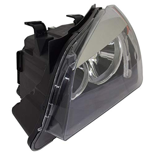 Left TYC Headlight Assembly Compatible with 2013-2015 BMW X1
