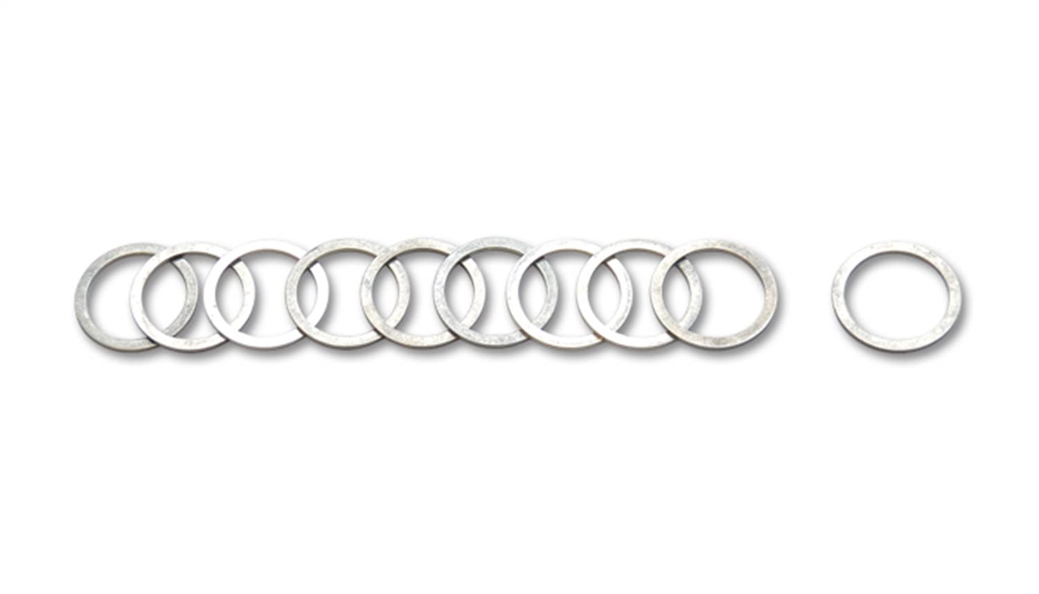Crush Washers Vibrant Power 20939, -20 AN, Aluminum, Set of 10