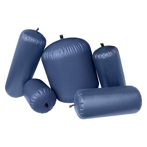 Inflatable Yacht Fenders Super Duty, Navy (36" D x 48" L)