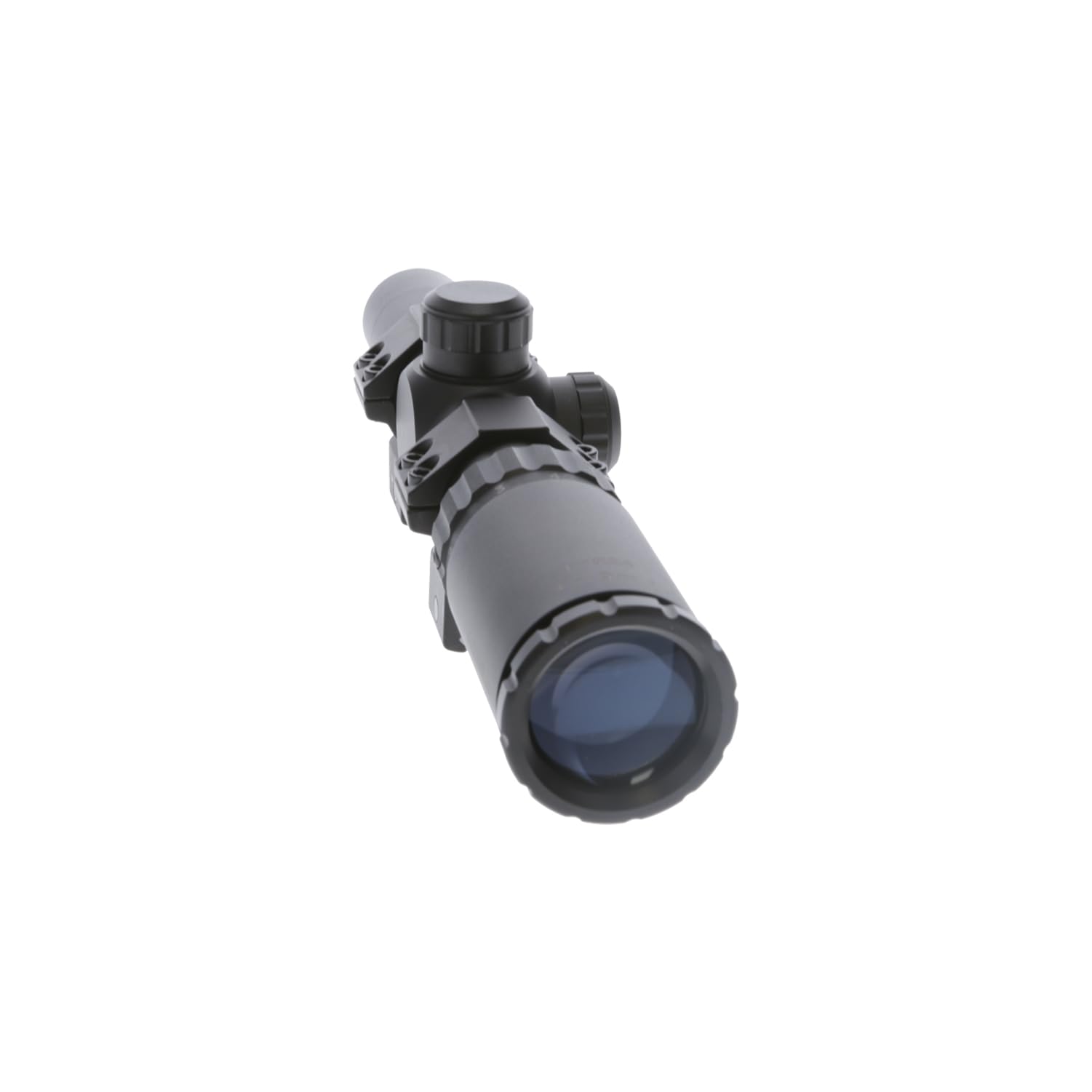 Opti-Speed TRUGLO Velocity Calibrated Adjustable Crossbow Hunting Scope for Increased Accuracy | 1-4 x 24mm; 215-450 FPS; Fully-Coated Lenses; Brightness Control