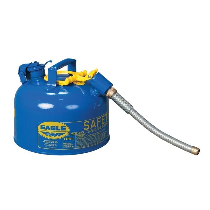 Blue Type II Safety Can,9-1/2 in. H
