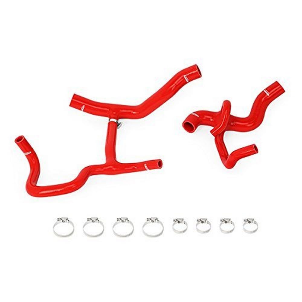 Mishimoto Silicone Radiator Hose Kit MMHOSE-CAM6-16CRD Fits Chevrolet Camaro V6 2016-2018 Red