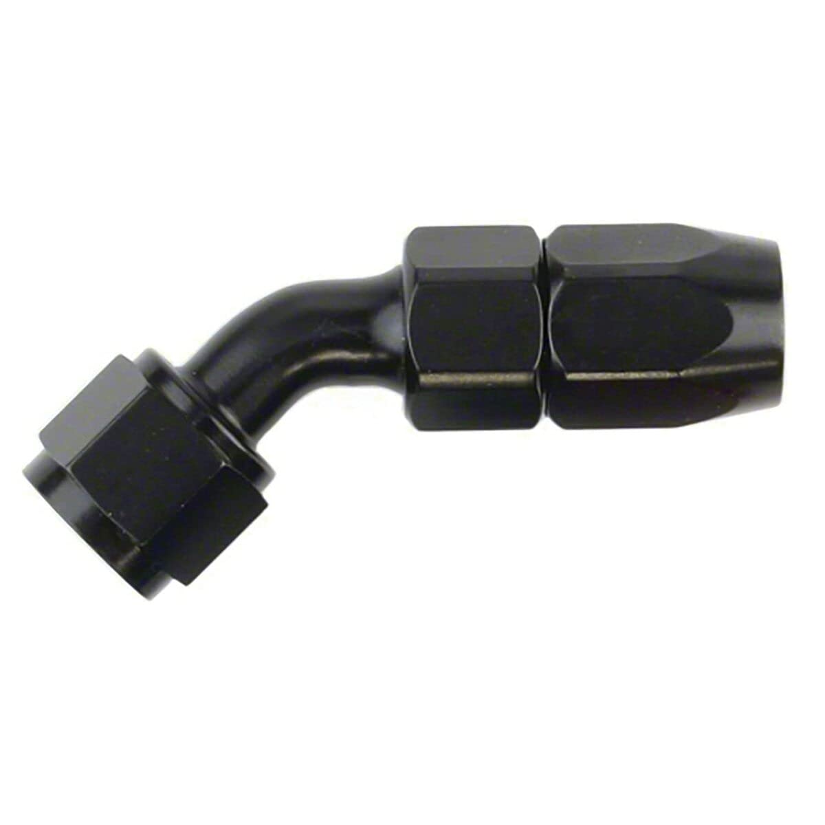 510445BK Speedfx -4an X 45 Blk Hose End