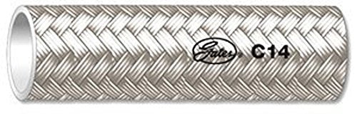 Hydraulic C14 PTFE Hose, Gates 12C14XCTN Synthetic Rubber, SAE 100R14 Type A, Nonconductive, Maximum Pressure: 800, -65 degrees F to 450 degrees F Temperature Range, 150' Length