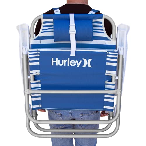 Beach Chair Hurley Backpack, LA Source, Signal Blue