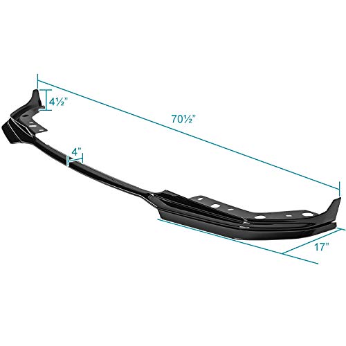 Bumper Splitter Lip Spec-D Tuning Glossy Black Compatible with 2019-2020 BMW G20 G21 330i M340i M Sport