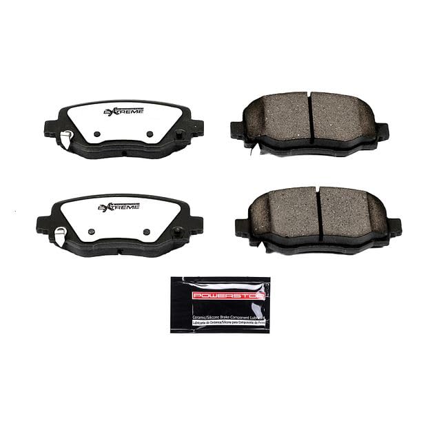 Power Stop Z36-1734 Z36 Truck and Tow Rear Brake Pads For Chrysler 200 2015-2017, Fiat 500X 2016-2020, Jeep Cherokee 2014-2022, Jeep Renegade 2015-2022 [Model Specific]