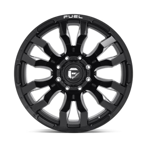 D673 Fuel 1PC 22X12 8X170 GL-BLK-MIL -44MM - D67322201747