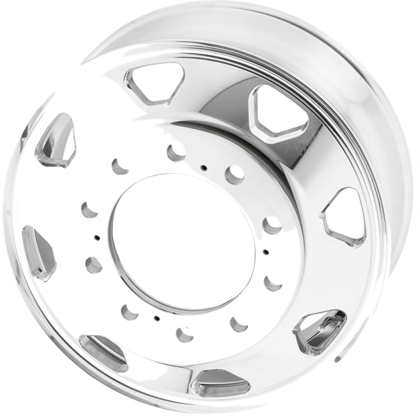 OCTANE ATX AO401 Polished Wheel with Aluminum (24.5 x 8.25 inches /10 x 285 mm, 144 mm Offset)